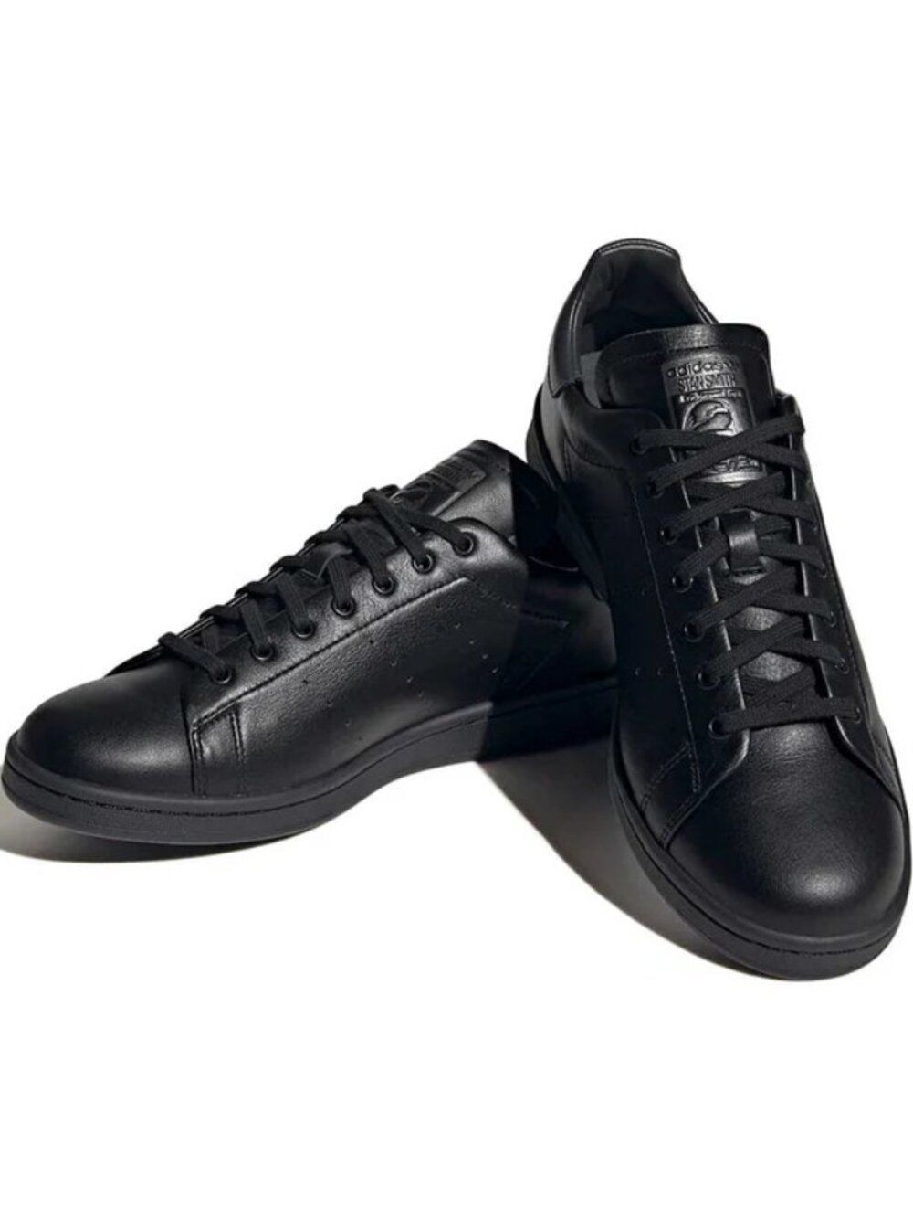 Adidas Originals Stan Smith Lux Black Rare Limited Classic Mens Shoes HQ6787 12 - Picture 14 of 16